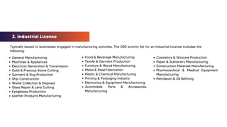 Cutting Machine Checklist.pdf DED License Activities List in UAE | Dubiz | PDF