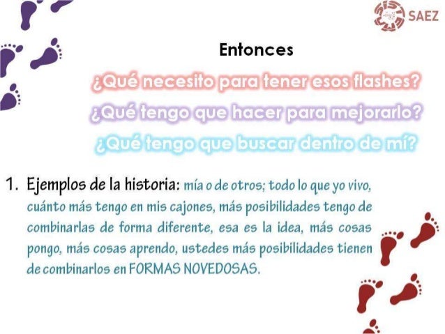 De donde vienen las ideas De donde vienen las ideas