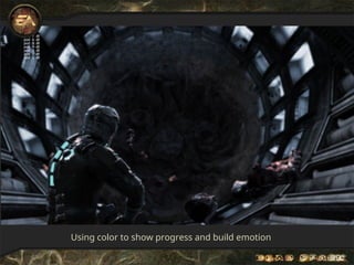 Using color to show progress and build emotion
 