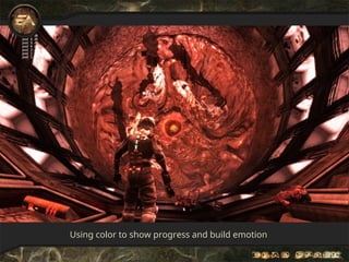 Using color to show progress and build emotion
 