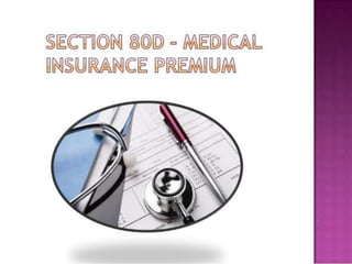 Deductions section 80c, 80d, 80e | PPTX