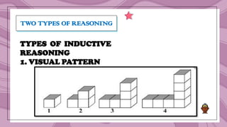 DEDUCTIVE AND INDUCTIVE in grade 8 and be used in class discussion | PPTX