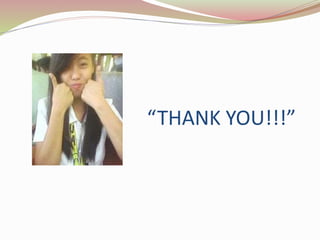 “THANK YOU!!!” 
