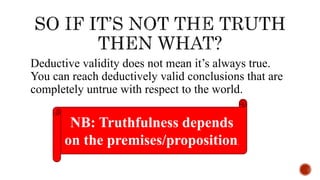 All you Need to Know about Deductive Reasoning | PPTX