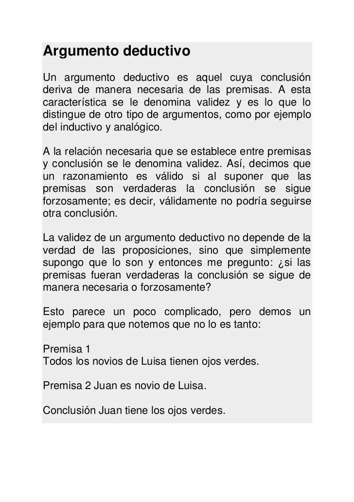 Deductivo inductivo