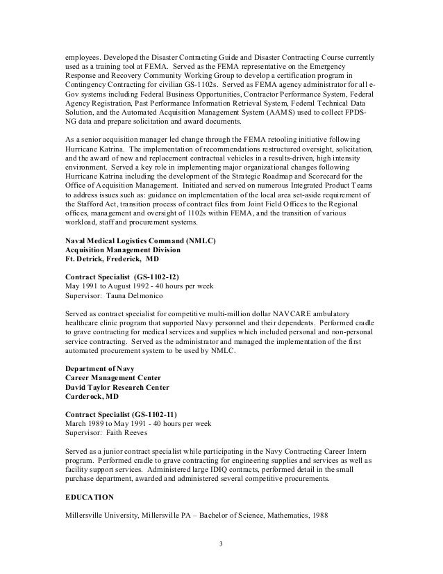 bryan mccreary resume resume for contract specialist