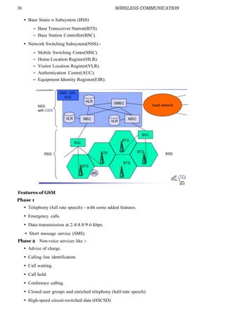 Communication Statio Controller Wireless_Communication notes for revision | PDF