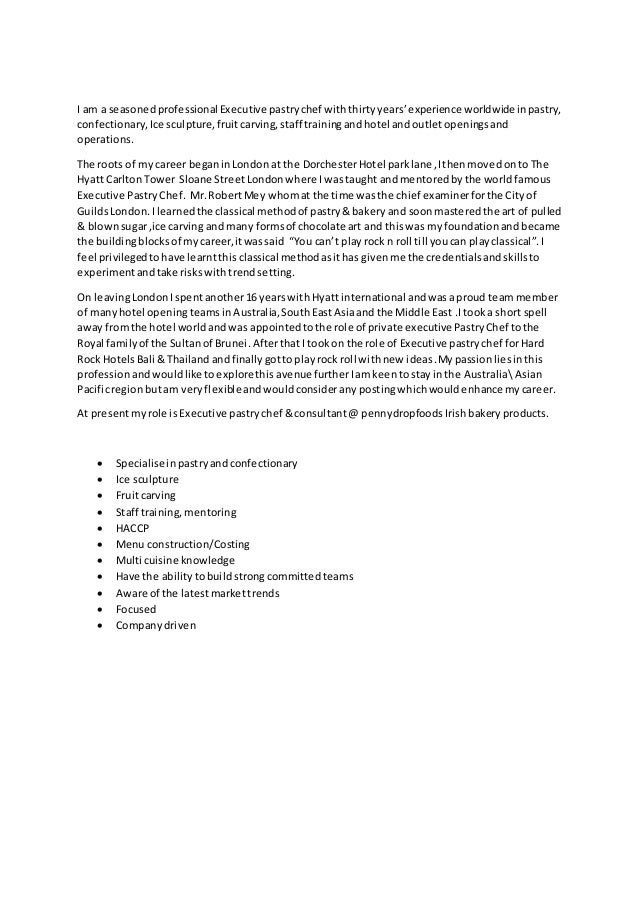 LI EX Pastry Chef Cover Letter AUG 2015 LI EX Pastry Chef Cover Letter AUG 2015