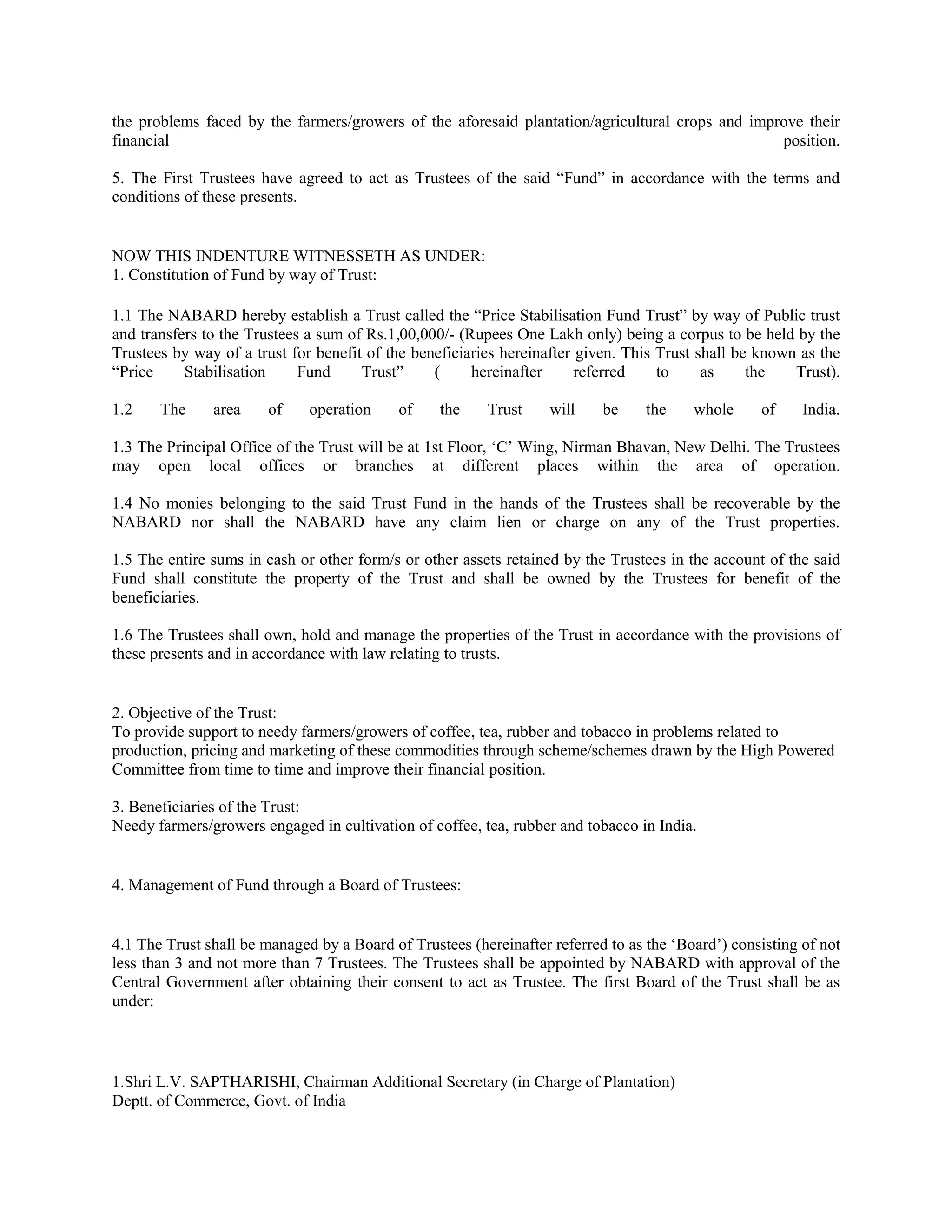 Witnesseth Sample Deed of trust draft | DOCX