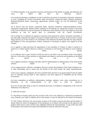 Trust Instrument Deed of trust draft | DOCX