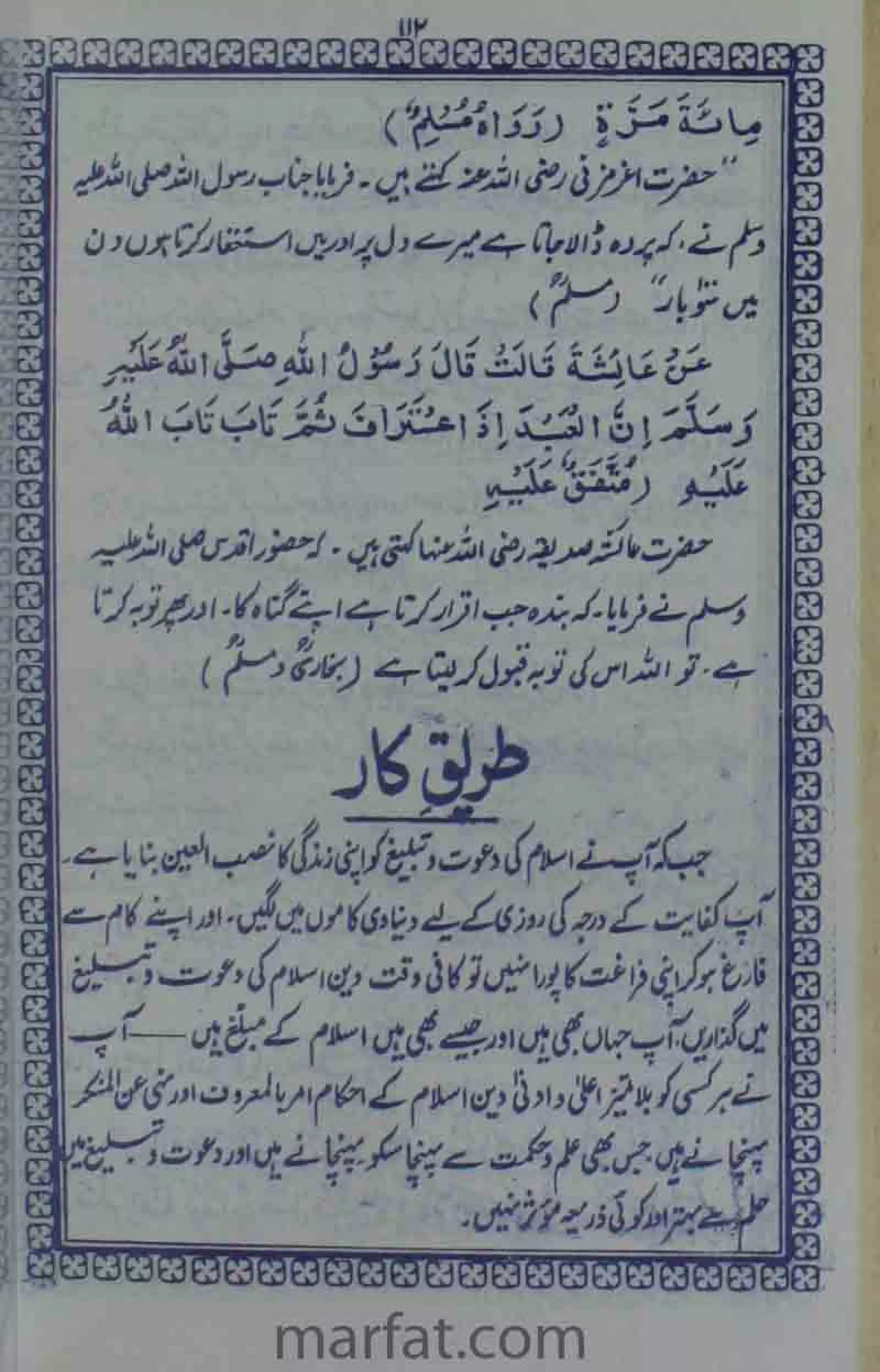 Deene Islam Ki Dawato Tabligh