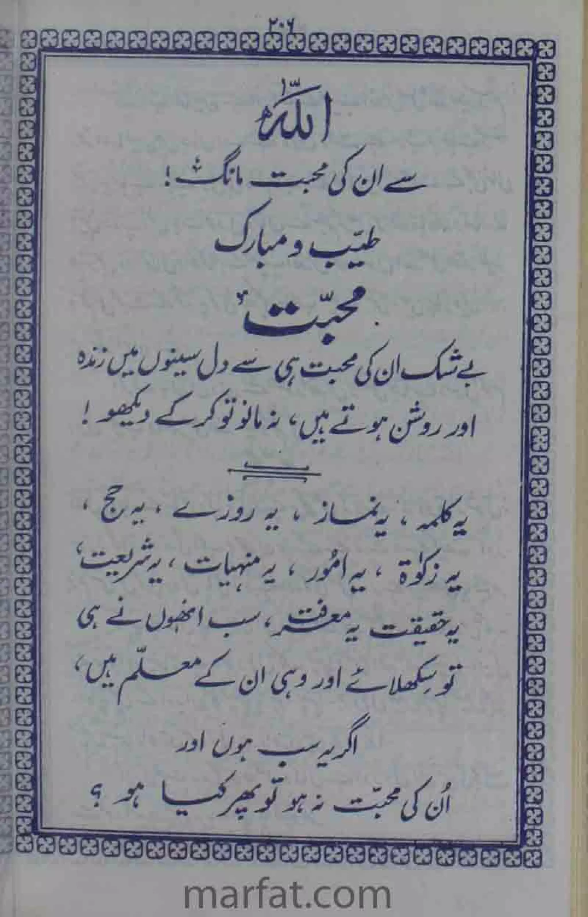 Deene Islam Ki Dawato Tabligh