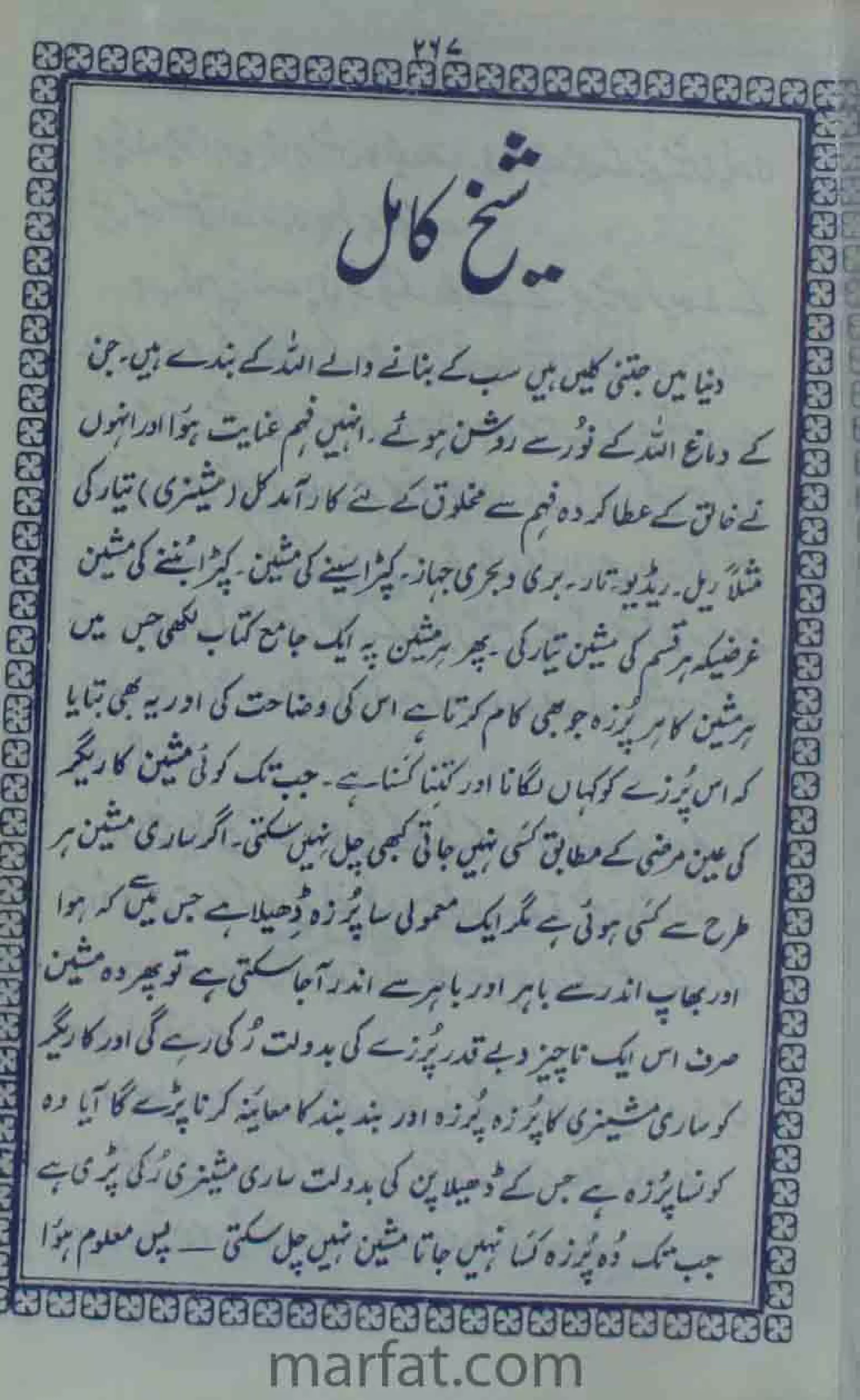 Deene Islam Ki Dawato Tabligh