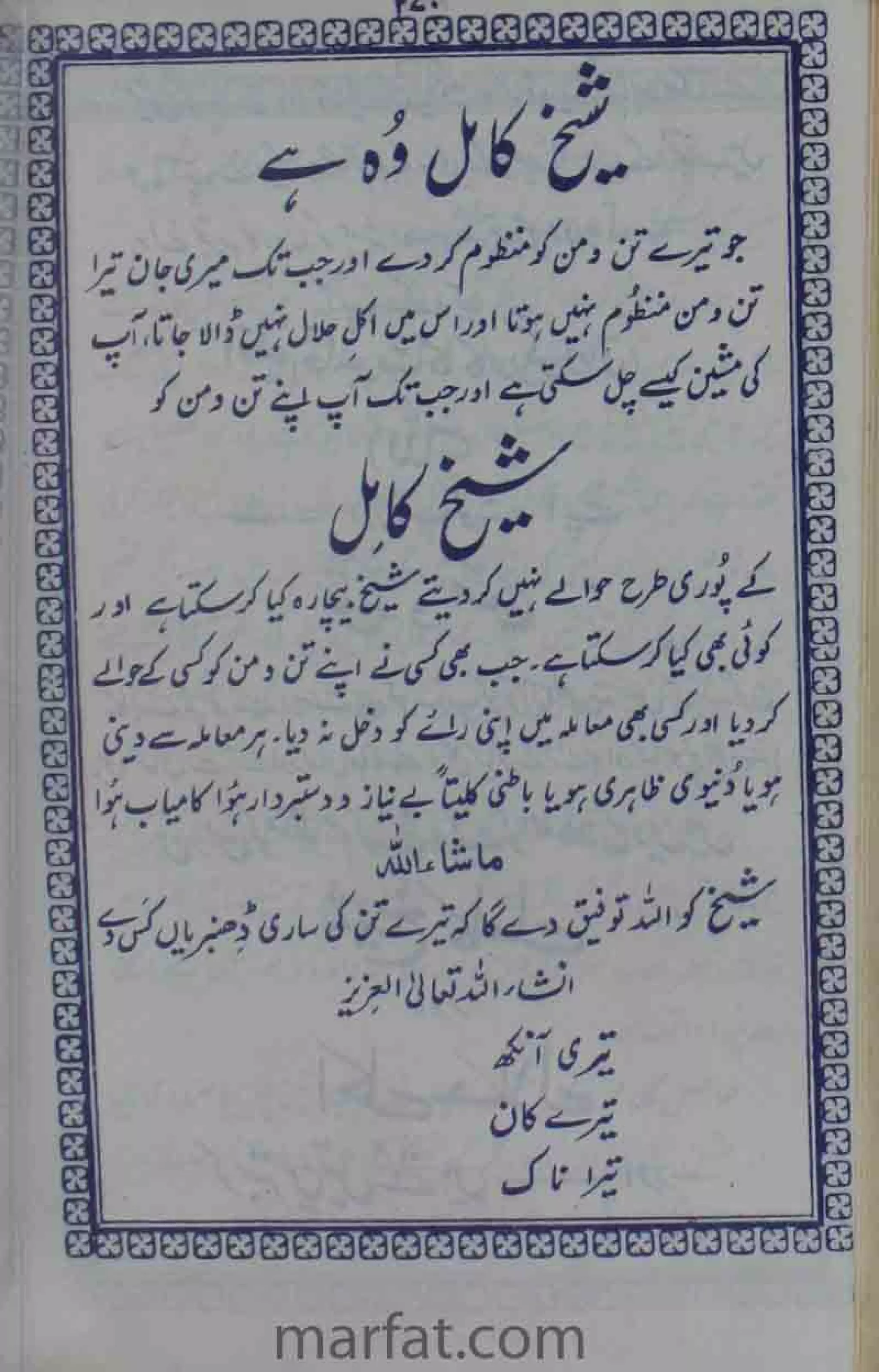 Deene Islam Ki Dawato Tabligh