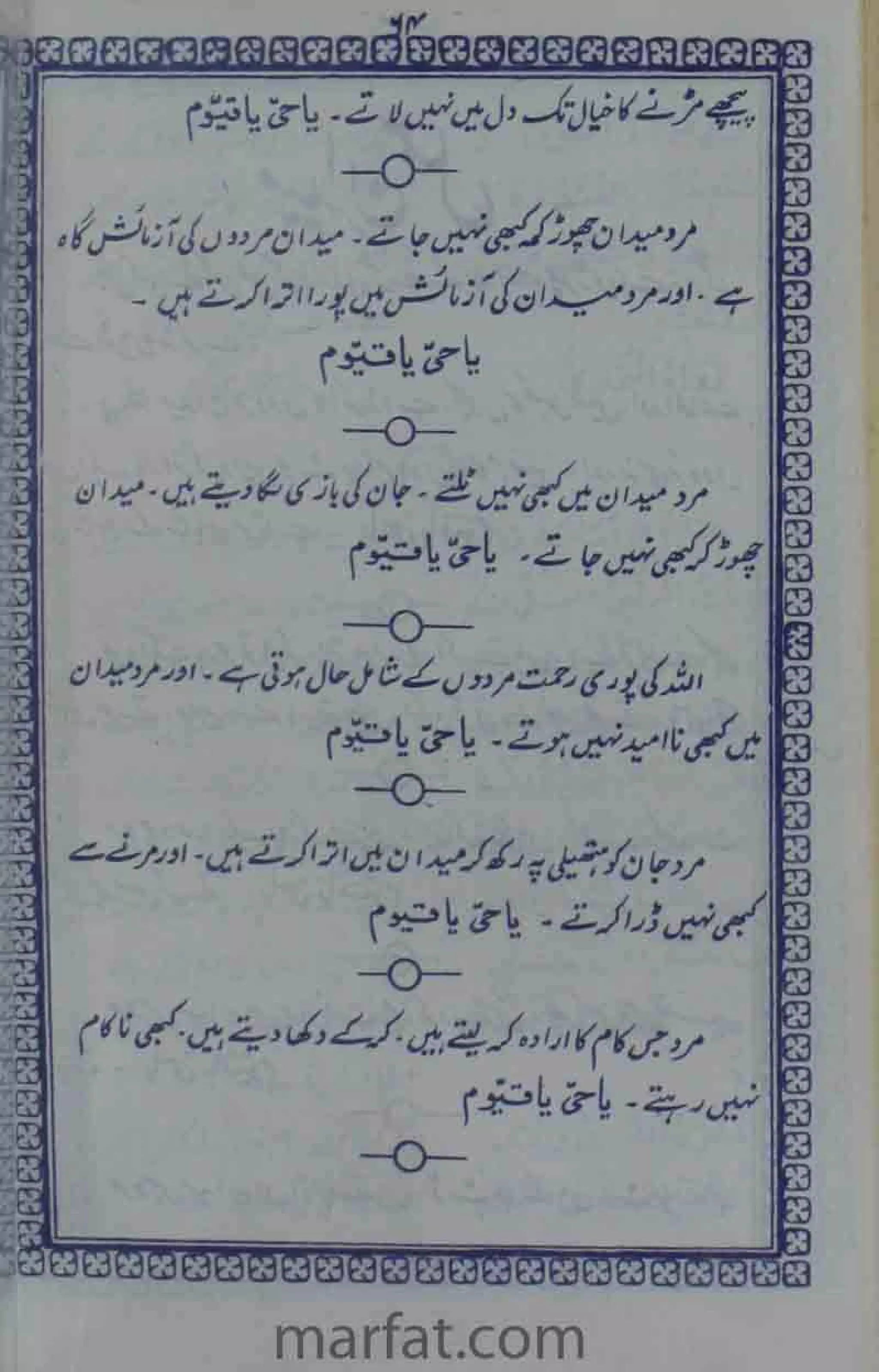 Deene Islam Ki Dawato Tabligh