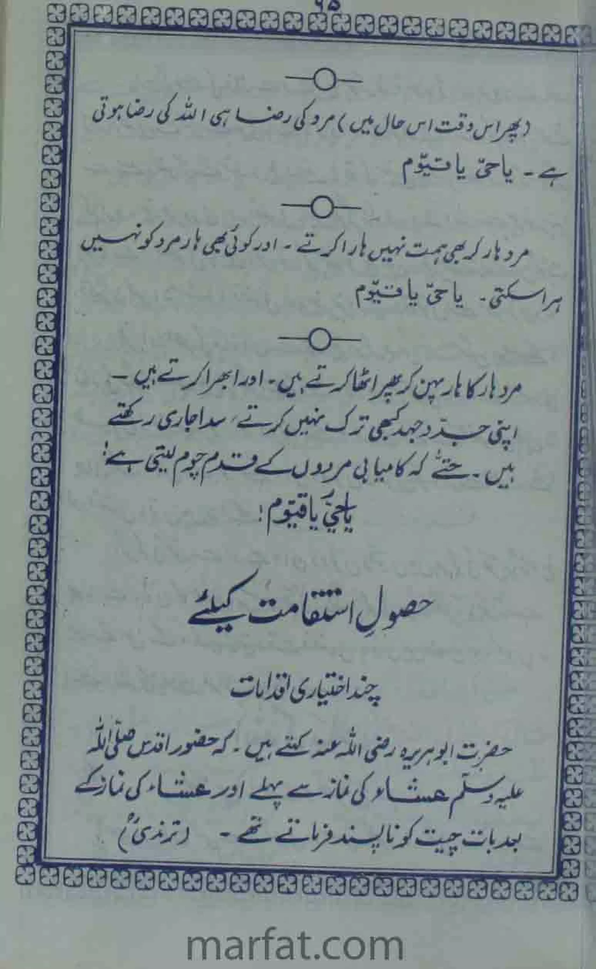 Deene Islam Ki Dawato Tabligh