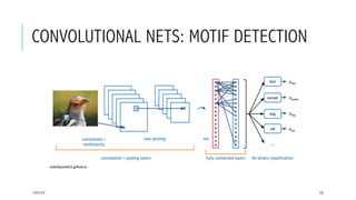 CONVOLUTIONAL NETS: MOTIF DETECTION
adeshpande3.github.io
17/1/17 15
 