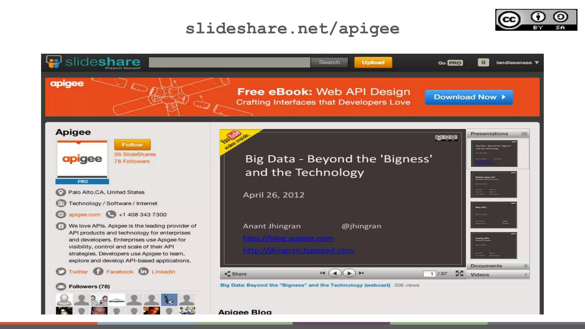 slideshare.net/apigee
 
