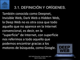 Deep Web Significado Deep web | PPSX