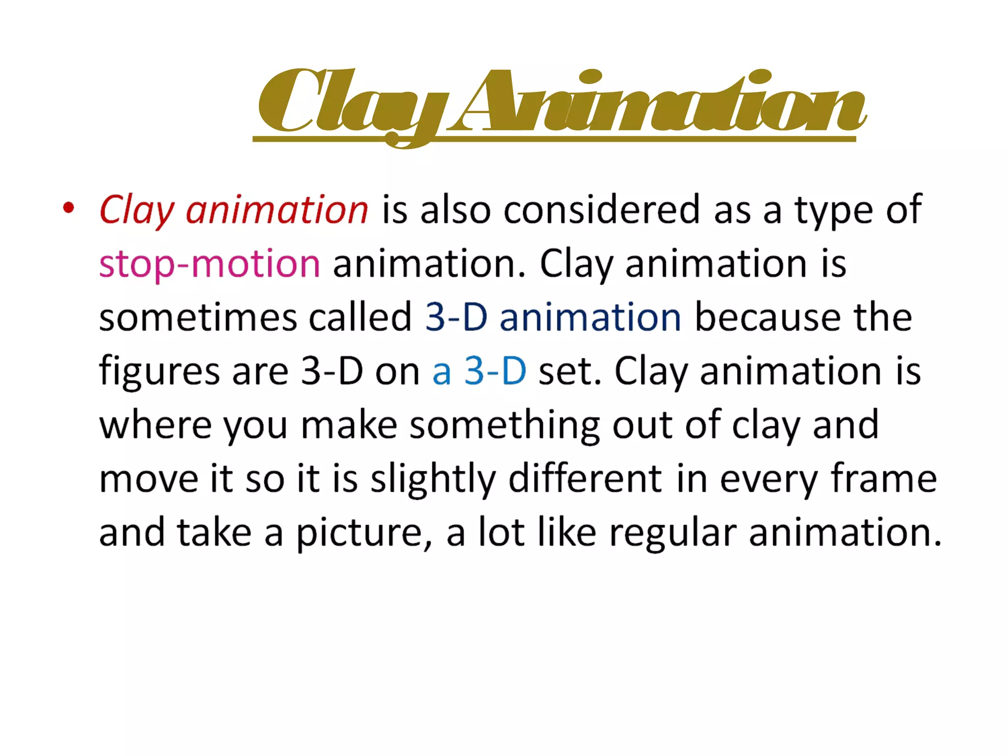 ClayAnimation
 