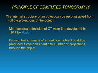 CT ITS BASIC PHYSICS | PPT