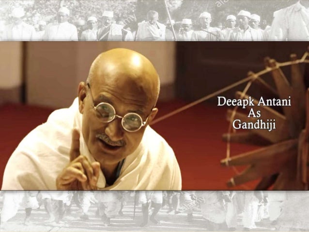 Actor As Gandhiji Deepak Antani