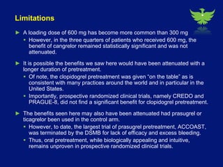 Cangrelor compared with clopidogrel improves efficiency without increasing bleeding in patients undergoing angioplasty 