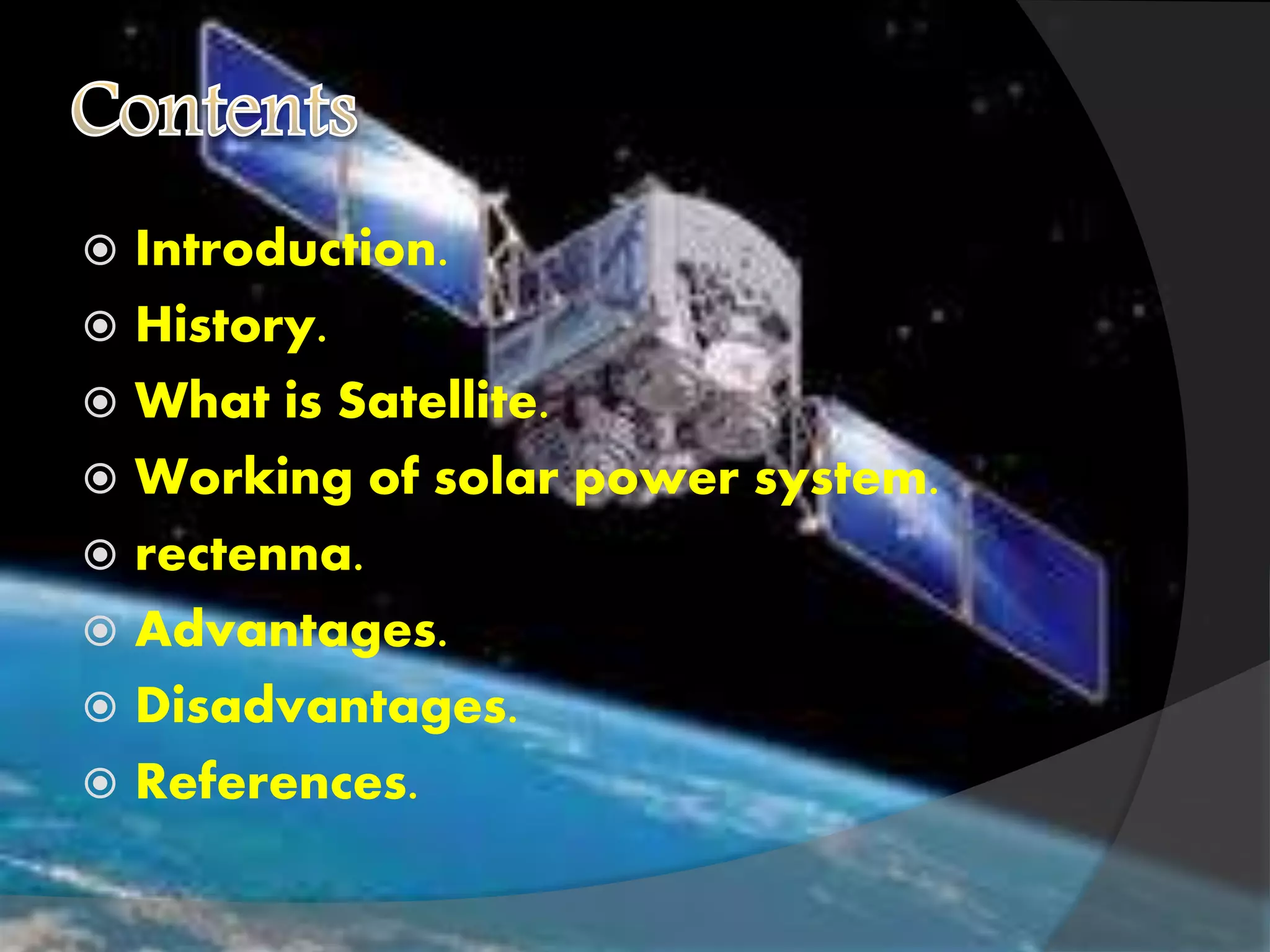 Space based solar power system | PPTX