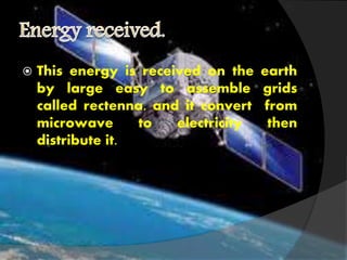 Space based solar power system | PPTX