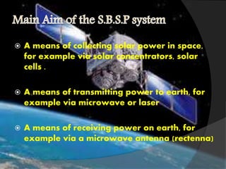 Space based solar power system | PPTX