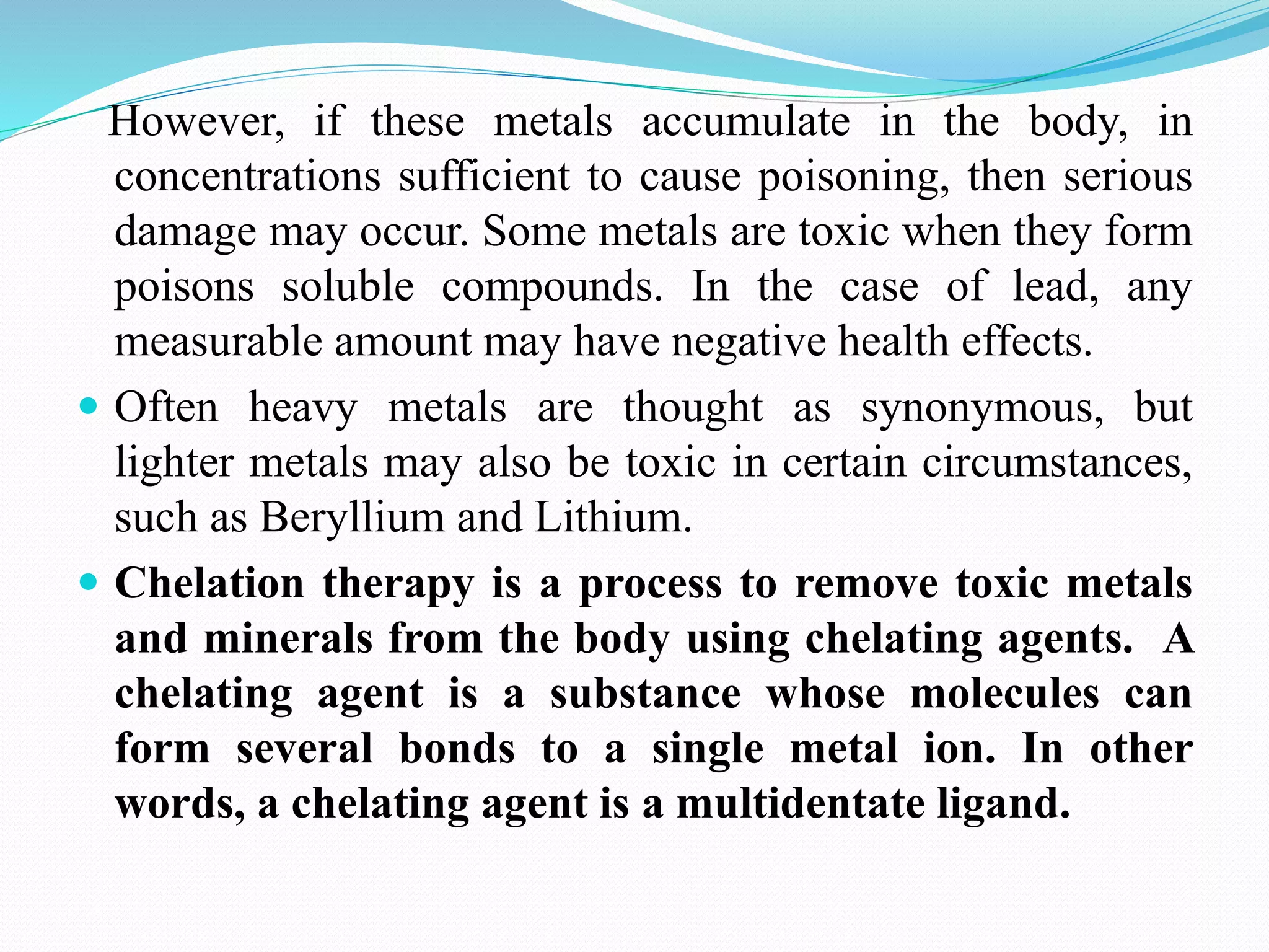 Chelation therapy in Ayurveda | PPTX