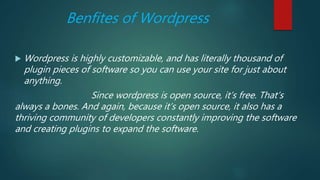 simple basic wordpress ppt .pptx
