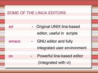 It has a reputation as a very efficient & fast performing systems. 