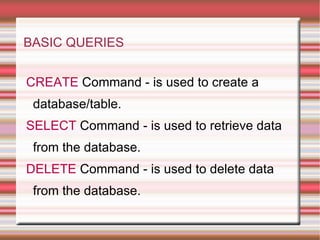 13.Prints a calendar for the specified month of  the specified year. $cal month year  14.It will show you the full path to the directory  you are currently in. $pwd ( print working directory) 