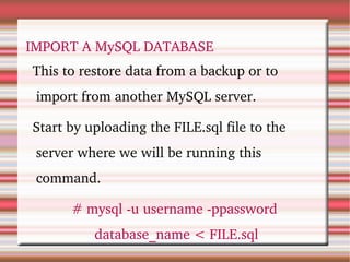 This is where you install apps and other files for use on the local machine. 