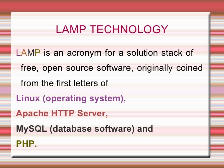 lamp technology