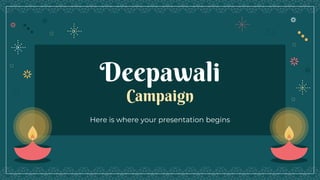 Deepawali
Campaign
Here is where your presentation begins
 