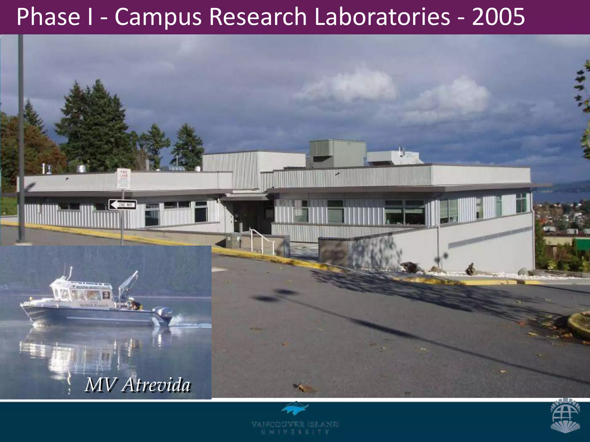 Phase I - Campus Research Laboratories - 2005




      MV Atrevida
 