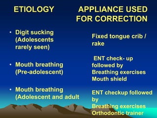 Deep bite & Open bite | PPT