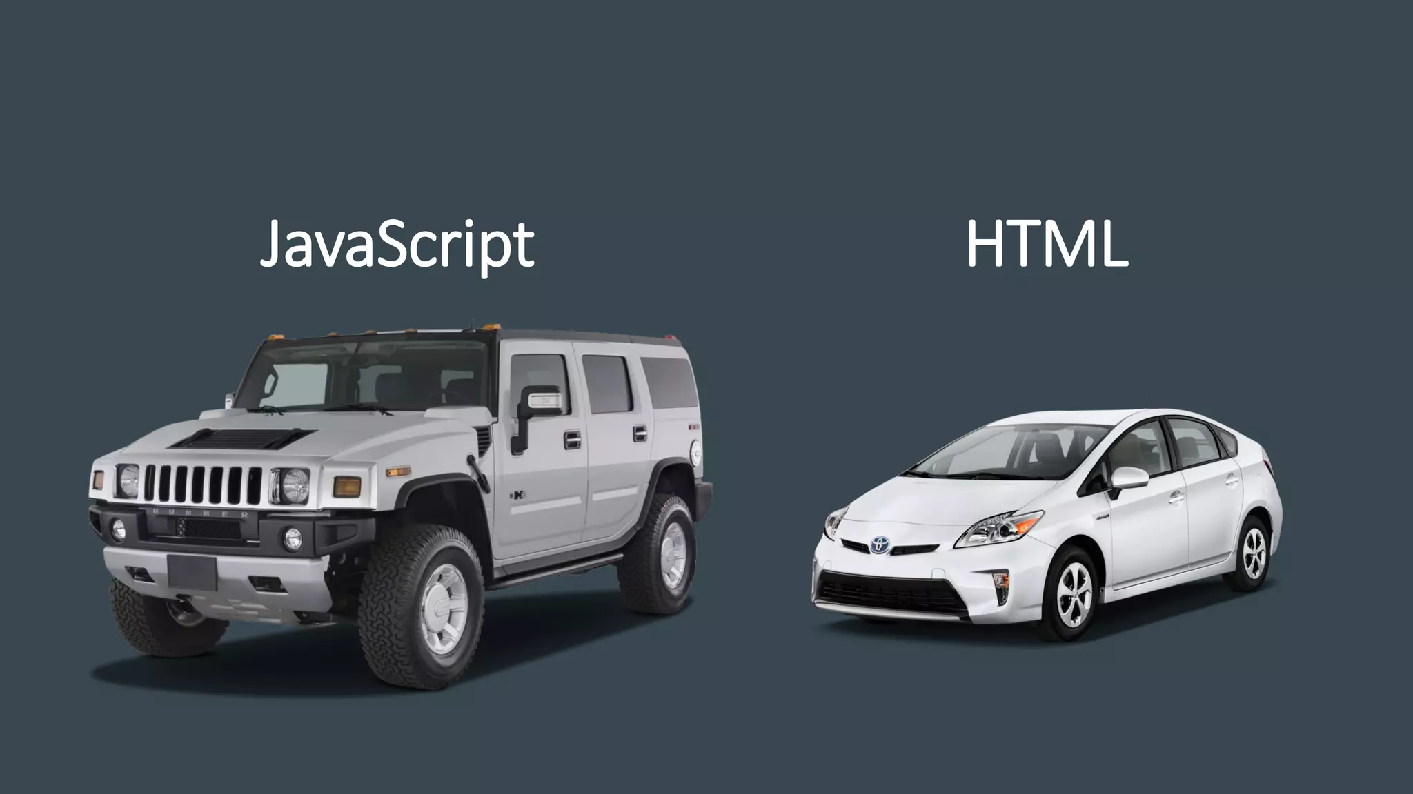JavaScript HTML
 