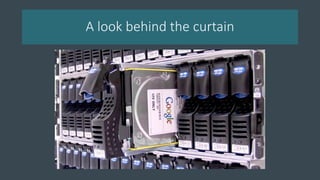 A look behind the curtain
 