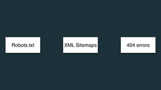 Robots.txt XML Sitemaps 404 errors
 