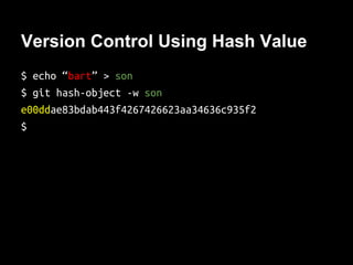 TODOs From Version Control Using FS
Use Storage Space-Efficiently
 