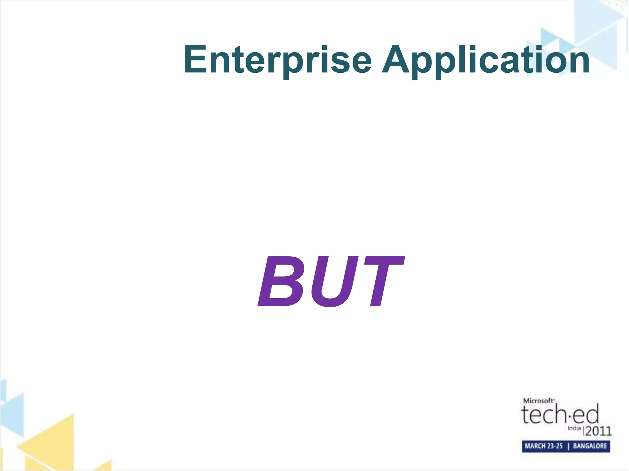 Enterprise ApplicationBUT