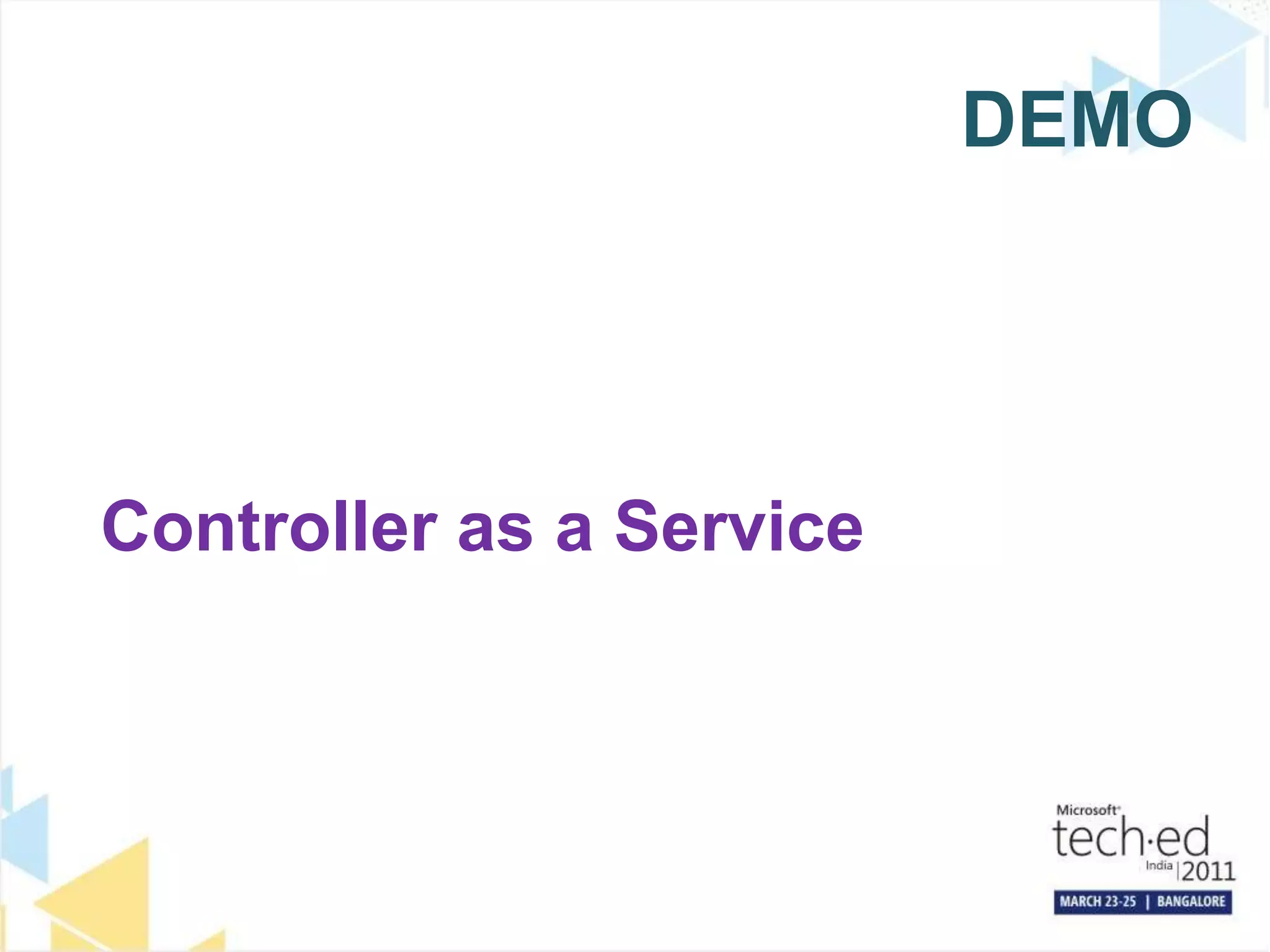 DEMOController as a Service