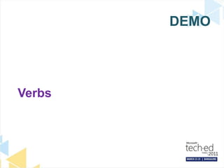 DEMOVerbs