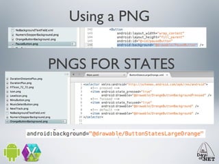 Using a PNG
PNGS FOR STATES

 