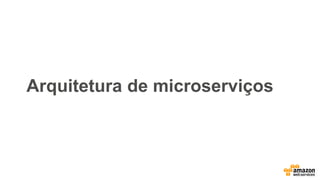Arquitetura de microserviços
 