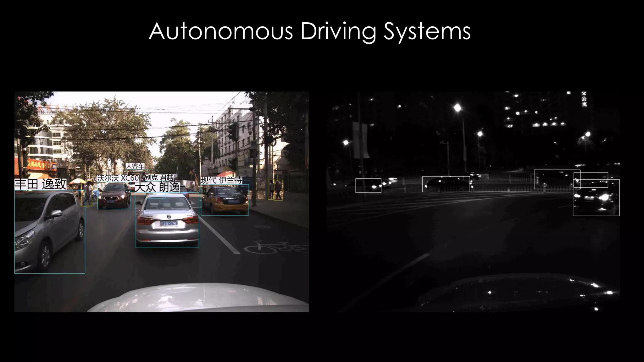 Autonomous Driving Systems
 