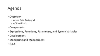Deep Dive into Azure Data Factory v2 | PPT